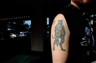 Werewolf tattoo