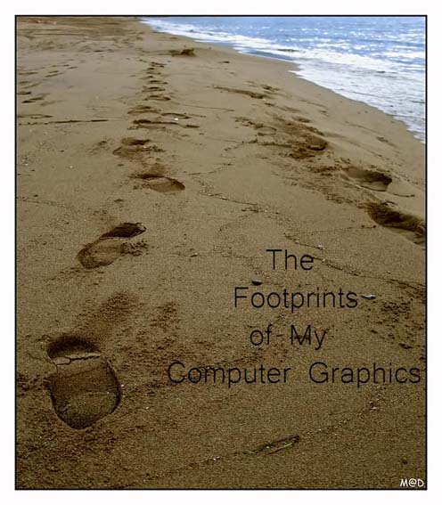 The Footprints of My Computer Graphics