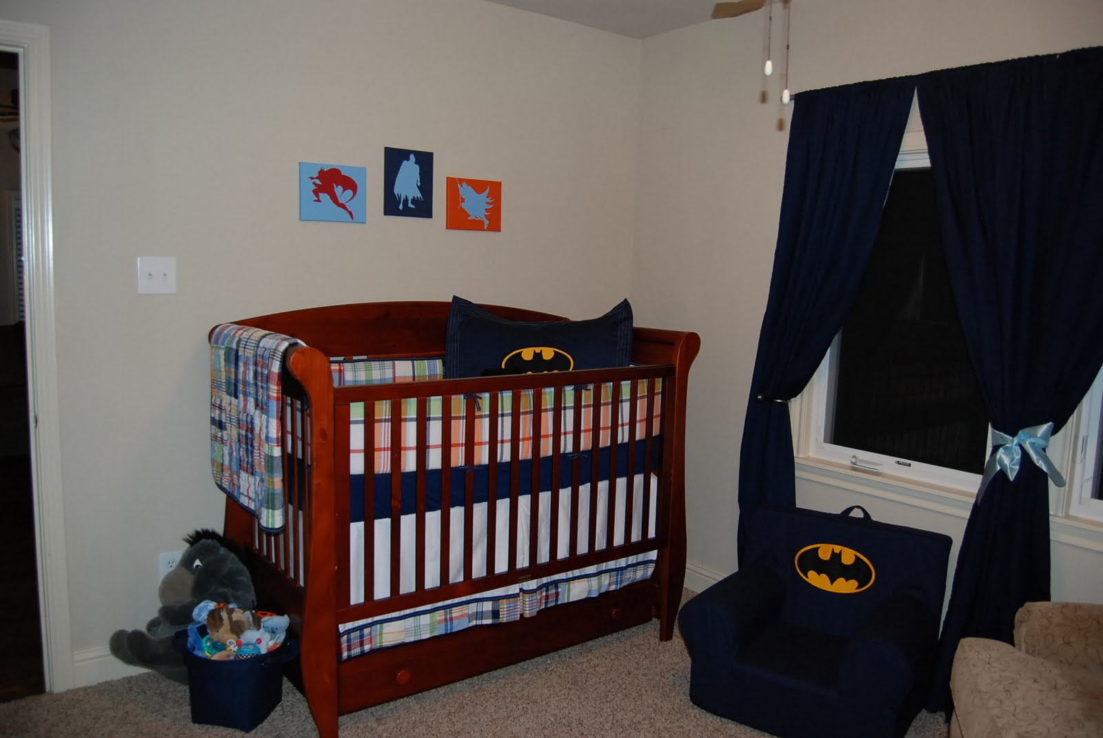 the Kimberlins Elijah's Batman Nursery!