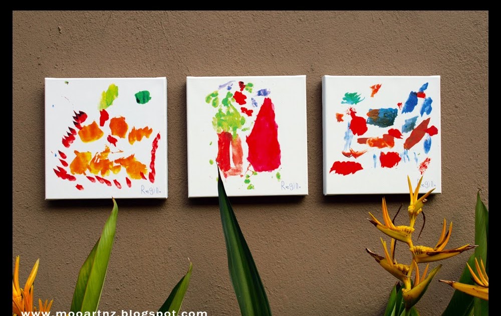 Moo Art New Zealand Print Your Child's Art on Canvas