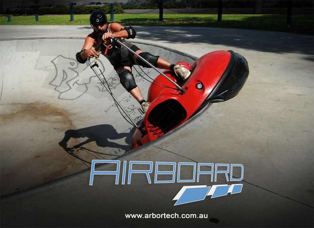 wackyboards HoverBoard using Air