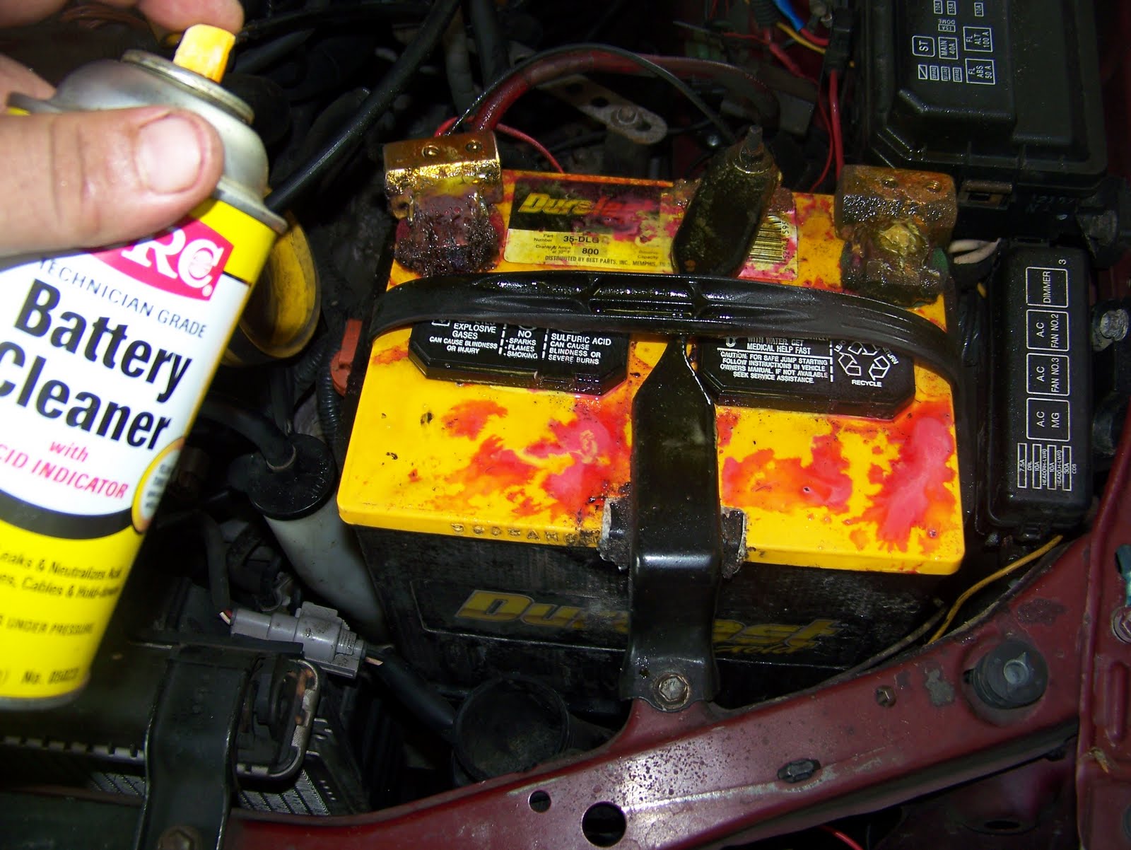 Corolla DIY DIY Vehicle Battery Maintenance