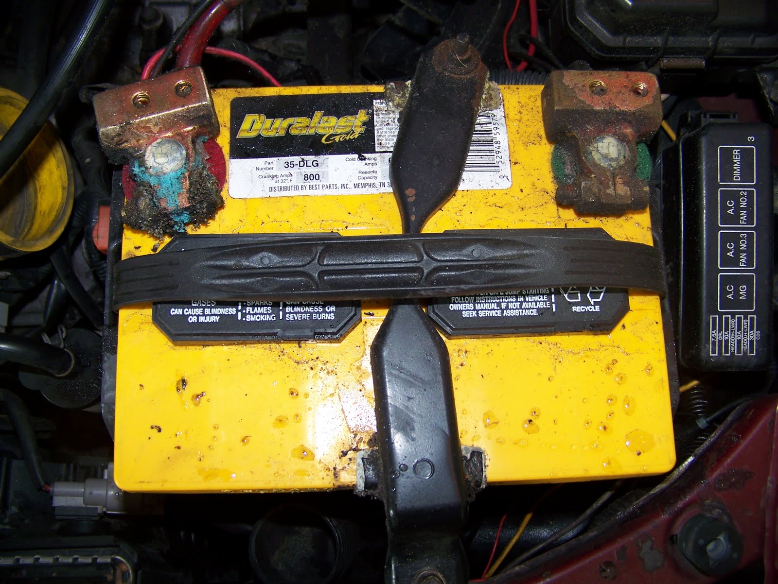 Corolla DIY DIY Vehicle Battery Maintenance