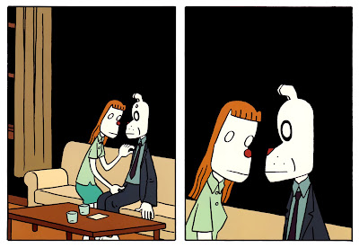 Emily Says Hello panel from Low Moon by Jason