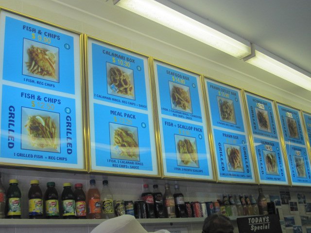 Manly Fish Cafe Menu Manly Fish Cafe Menu