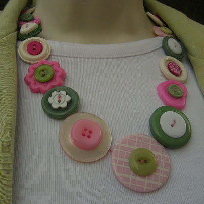 Buttons Necklace