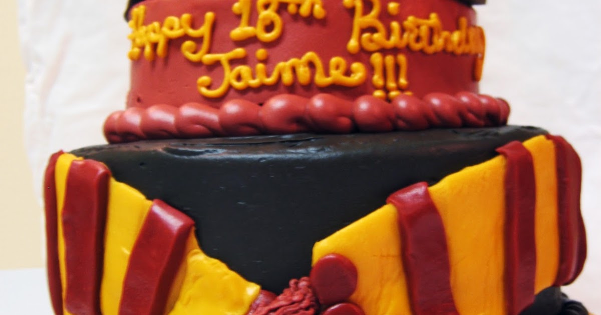 Carisa's Cakes: 3 Tiered Harry Potter Birthday Cake