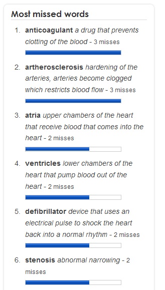 Quizlet has audio!