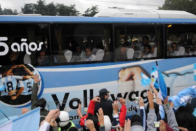 despedida seleccion argentina rumbo a sudafrica 2010
