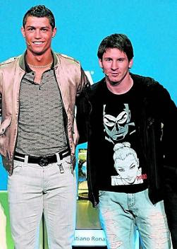 messi y cristiano ronaldo