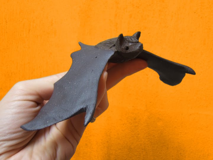 artifact pottery Brown Clay Bat