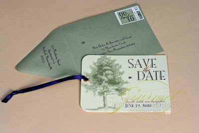 Vintage Wedding Save Dates on Save The Dates Gourmet Invitations