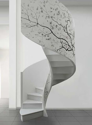 helical stairs design