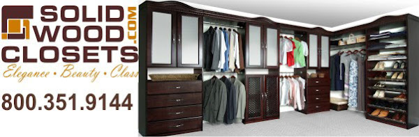 Closet Organizers Information and Tips by SolidWoodClosets.com