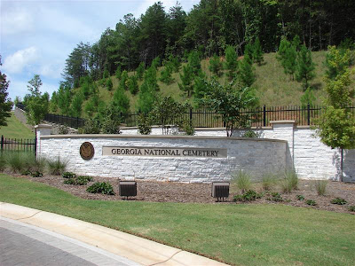 Georgia National Cemetery entrance