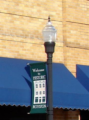 Historic downtown Royston