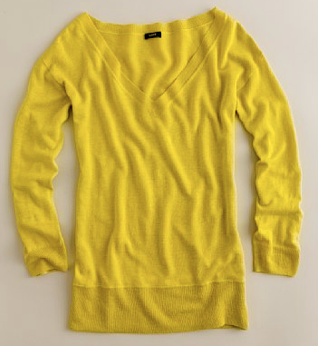J.Crew Silk Linen V-Neck Tee linen v-neck sweater. J.Crew Silk Linen V-Neck Tee