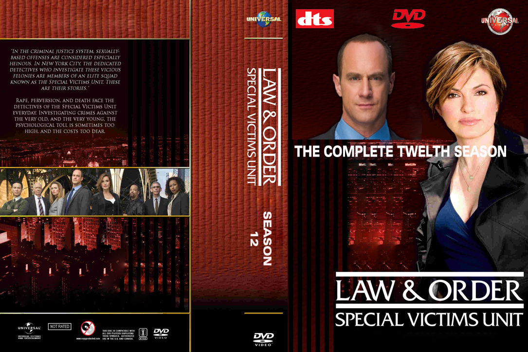 Law & order: special victims unit: harm photo: 1488921 Minhas Capas: Capa DVD - Law & Order SVU Season 12