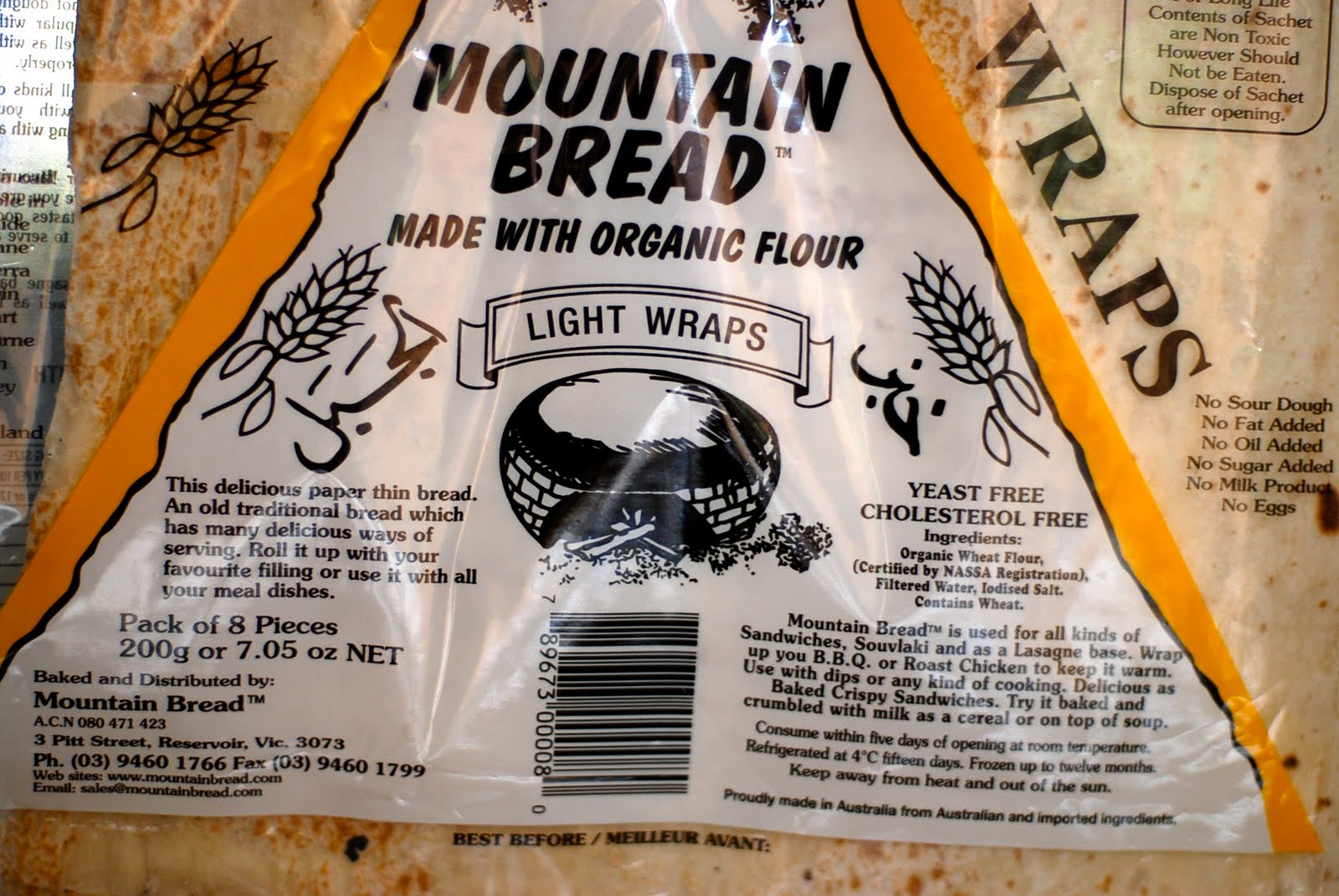 The Enchanted Cook Mountain Bread (I'm fascinated with this stuff)