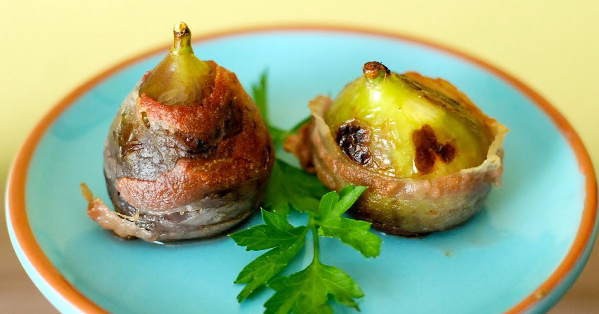 The Enchanted Cook Pancetta Wrapped Figs