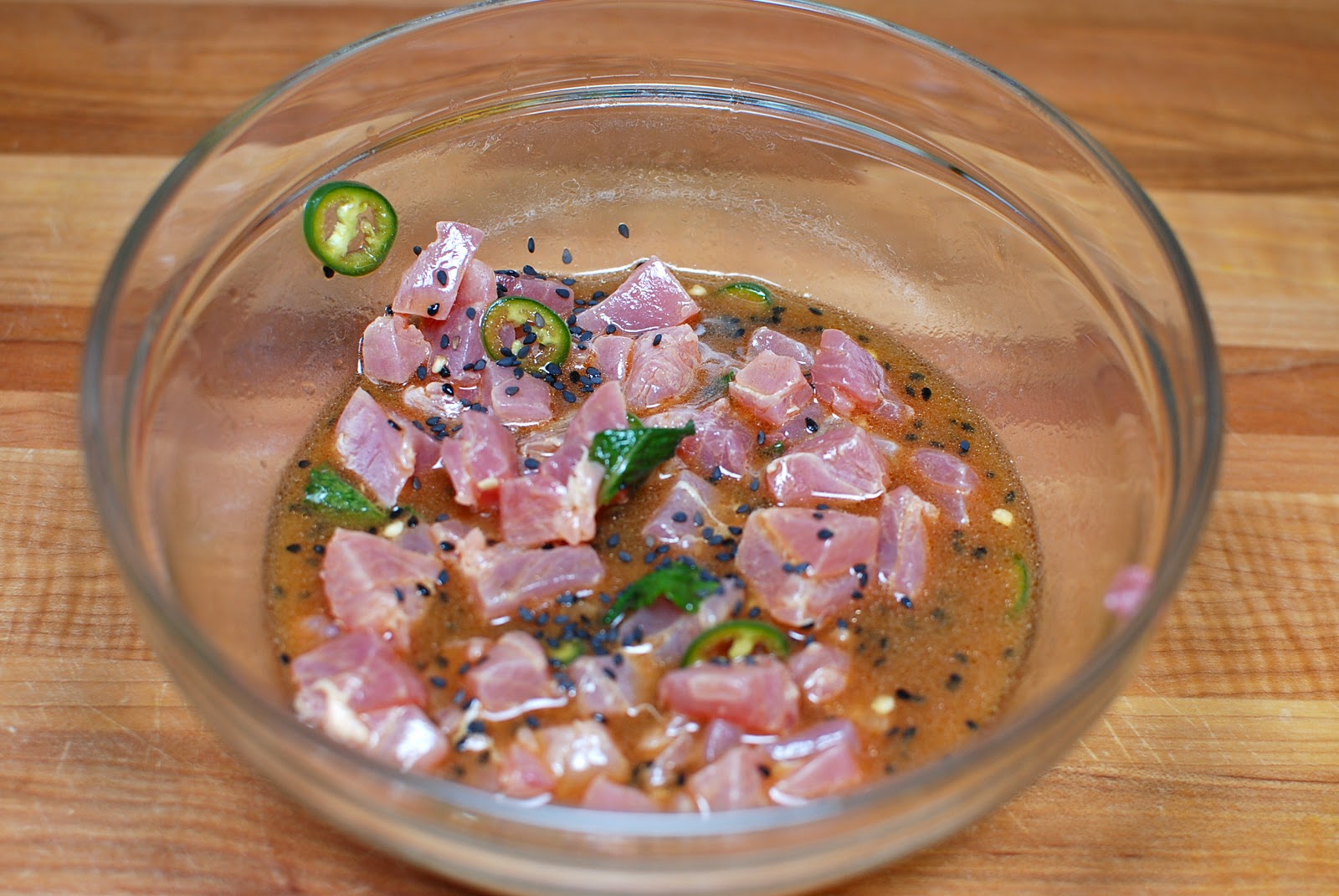 The Enchanted Cook Ahi Tuna Ceviche