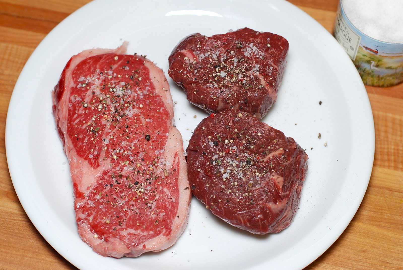 The Enchanted Cook Grass Fed Tenderloin of Beef/Kobe Beef Ribeye with