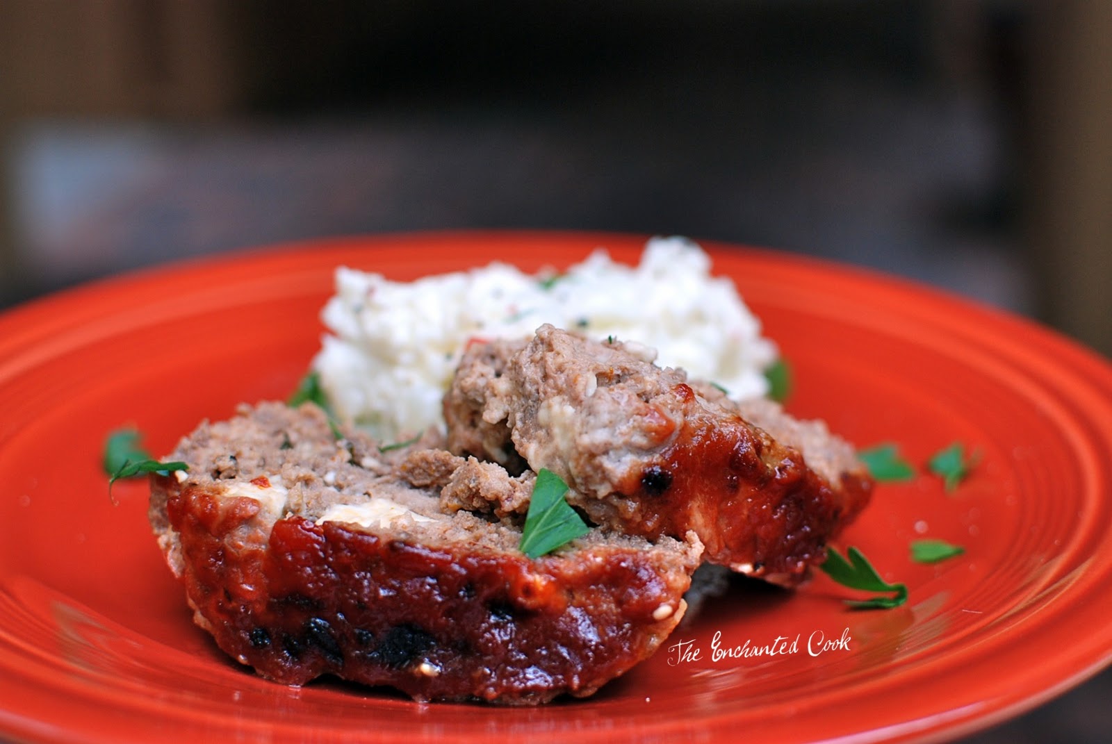 The Enchanted Cook The Best Meatloaf and Creamy Cauliflower Mash