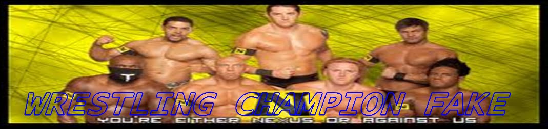 Wrestling Champion Fake