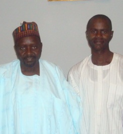 Me & Yobe State's Governor Mamman Ali