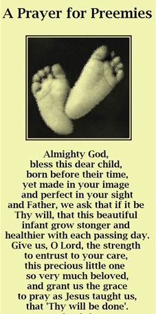 A Prayer for Preemies