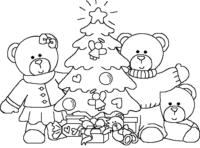 DESENHOS PARA PINTAR: Natal.