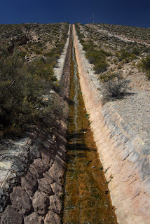 They claim it's a canal but it looks like huge waterslide in the middle of nowhere...