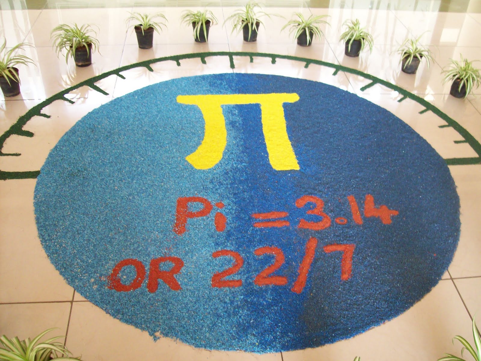 gardentropics That's My World Rangoli