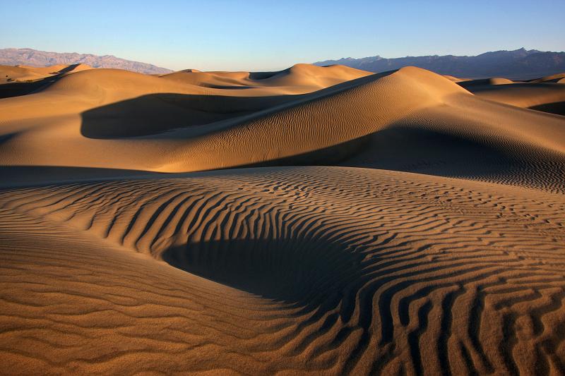 Death Valley, USA - A Morning in Stove Pipe wells
