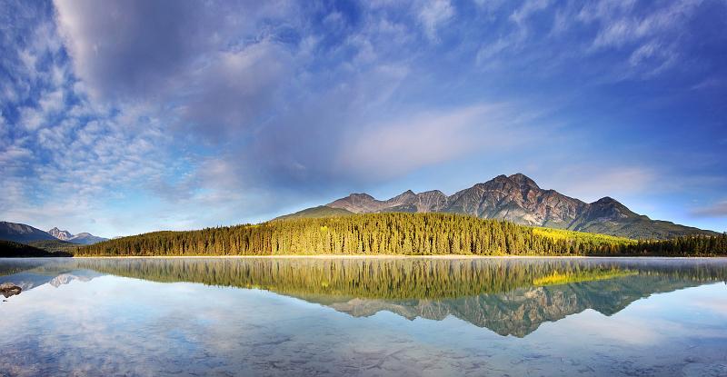 Alberta, Canada - Patricia Lake Morning