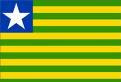 Nossa Bandeira - Bandeira do Estado do Piauí.....clique sobre a bandeira para ouvir!!!
