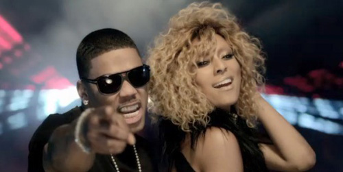 Keri Hilson on the set of 'Lose control' | Snapped on set