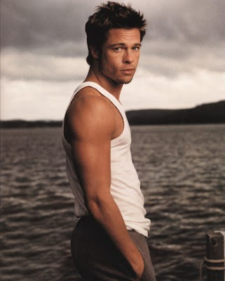 brad pitt hot body. taylor launter:that body. brad pitt:because of mr.and ms. smith so hot