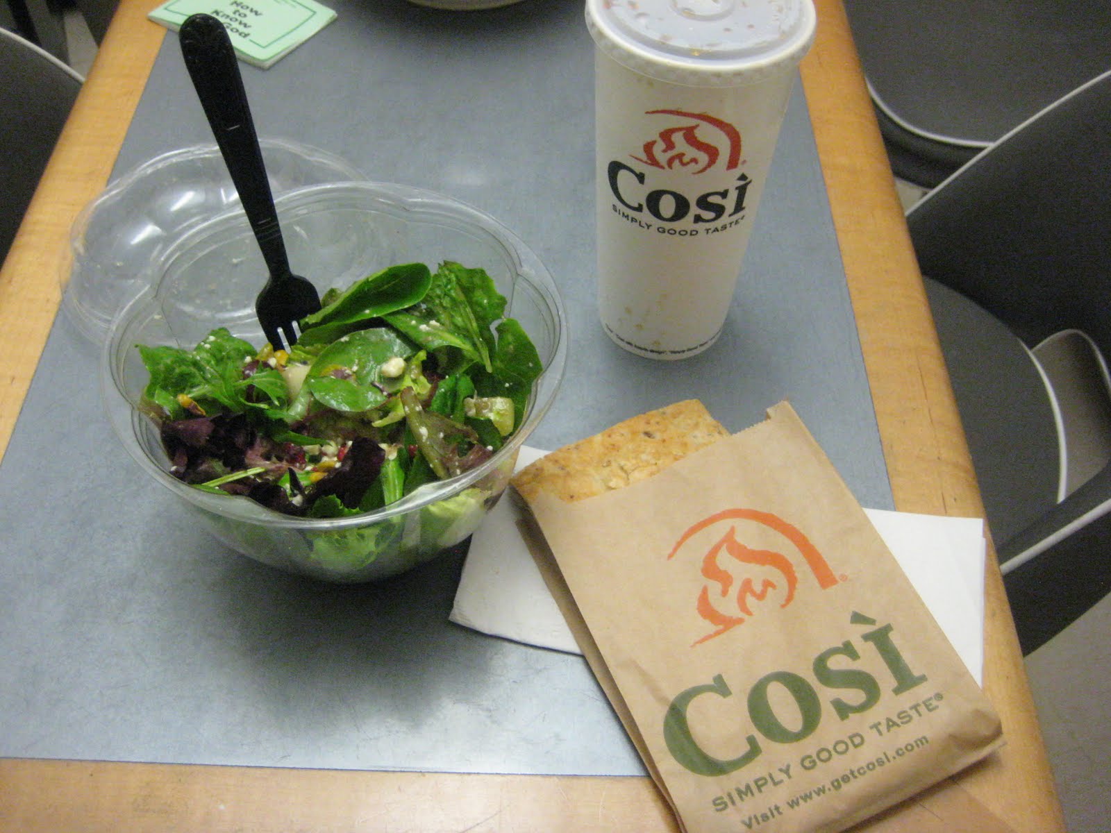 Salad Conquest Cosi Sandwich Bar Get Fruity