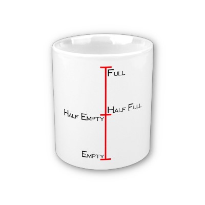 Half Full Cup