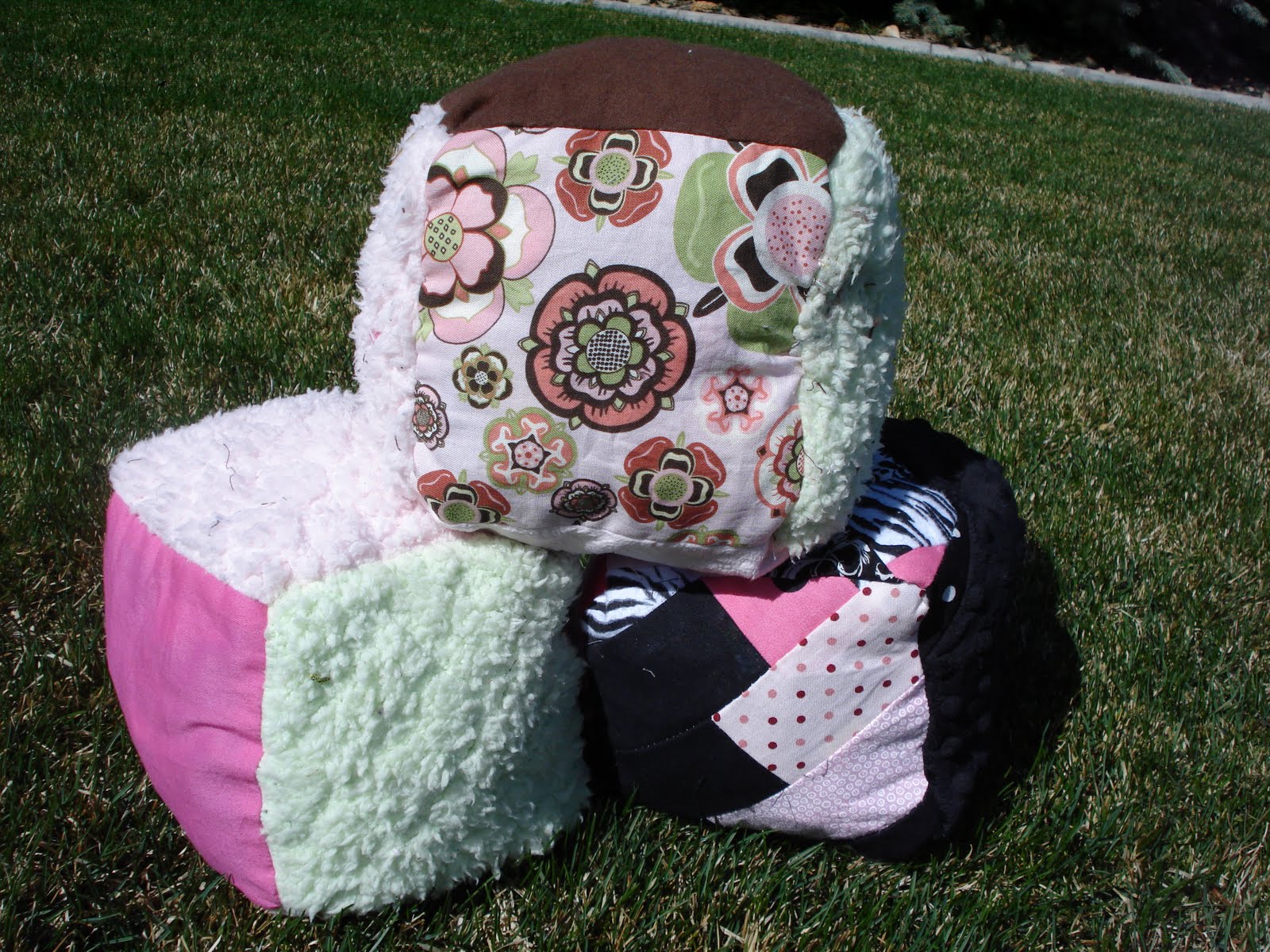 How to Sew Fabric Baby Blocks from Scrap Fabrics A Vision to Remember