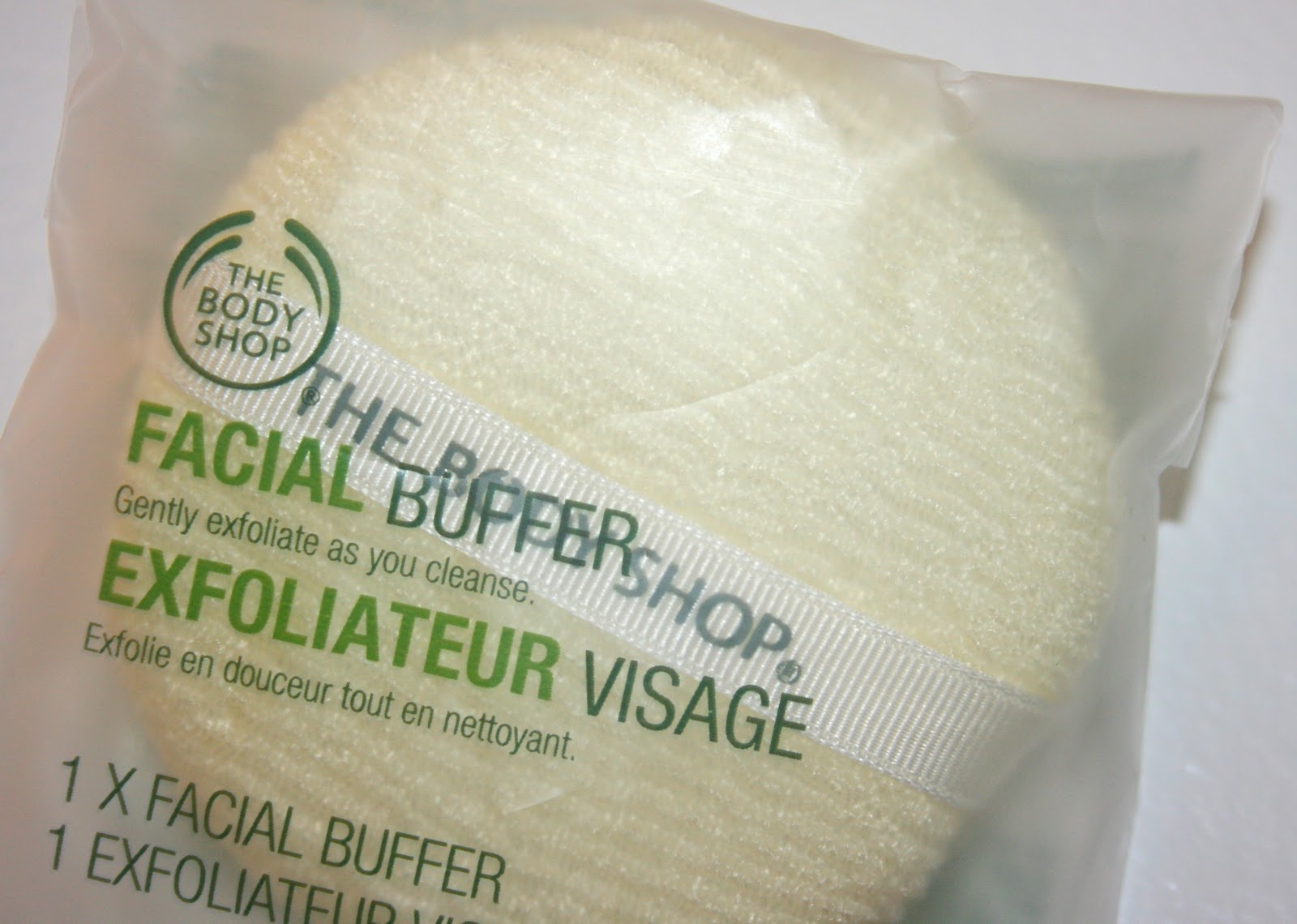 Makeup, Beauty and More The Body Shop's facial buffer ain't any ordinary buffer.