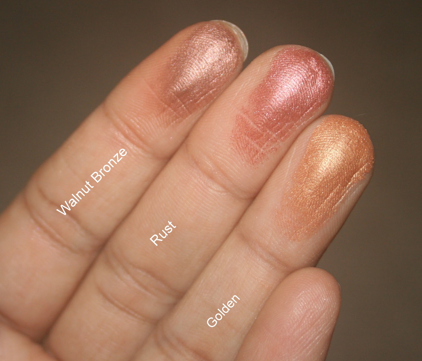 Makeup, Beauty and More NYX Eyeshadow Trio in Golden, Rust & Walnut