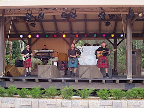 Off Kilter performing at the Canada pavilion at Epcot
