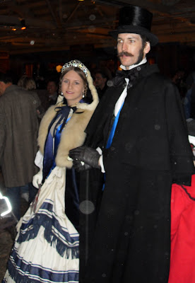 Queen Victoria and escort