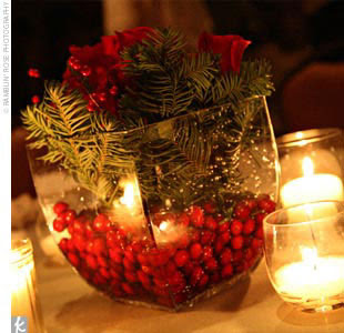 Photo Credit: Weddzilla Winter Centerpiece