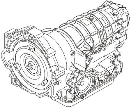Automatic Transmission Diagram on This Transmission Is Manufactured In Germany By Zf And Carries The