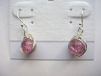 wire wrapped stud earrings Wire Wrap Stud Earrings By Linda of CrazedMagpie
