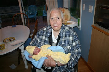 Dad with baby Maxwell