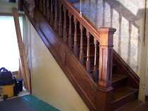 Newel Post Intact!